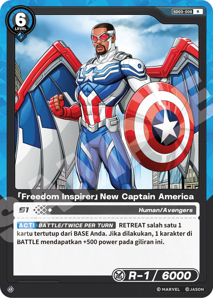 「Freedom Inspirer」New Captain America