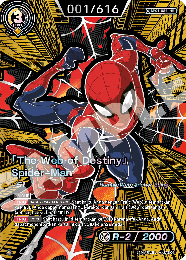 「The Web of Destiny」Spider-Man