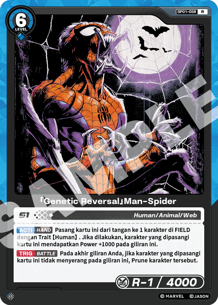 「Genetic Reversal」Man-Spider