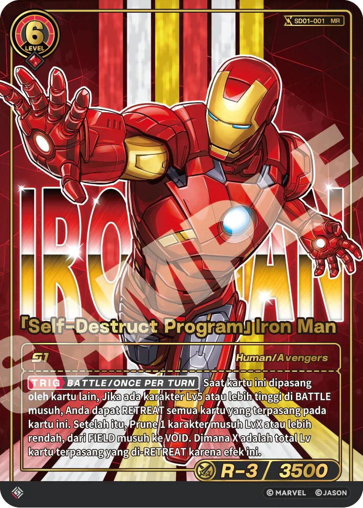 「Self-Destruct Program」Iron Man