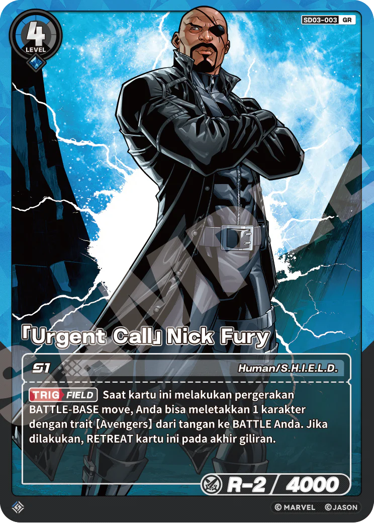 「Urgent Calls」Nick Fury