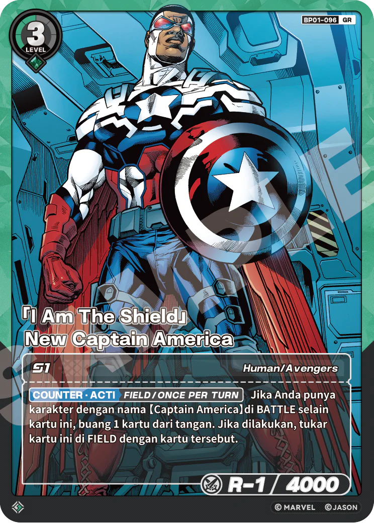 「I Am The Shield」New Captain America