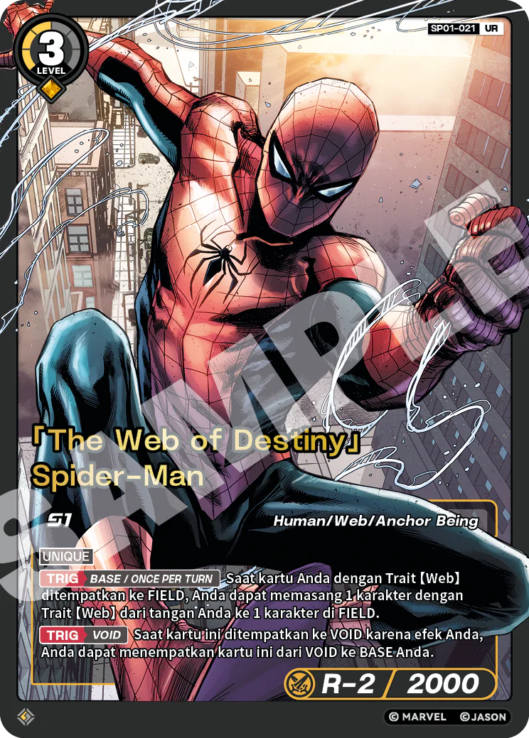 「The Web of Destiny」Spider-Man