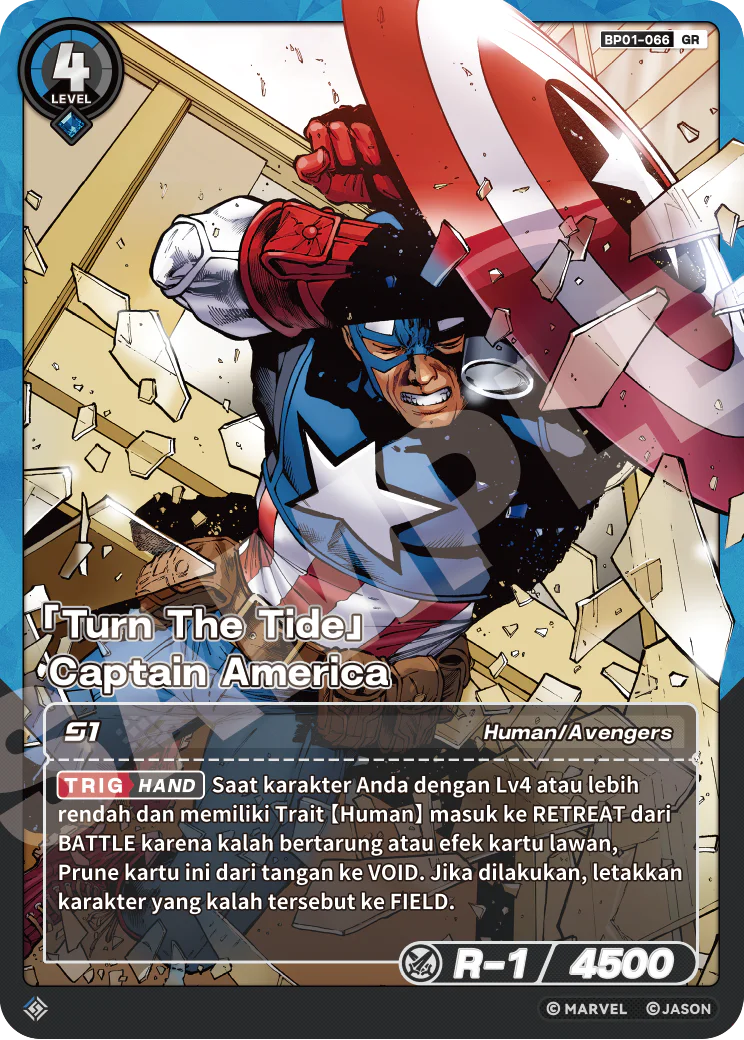 「Turn The Tide」Captain America