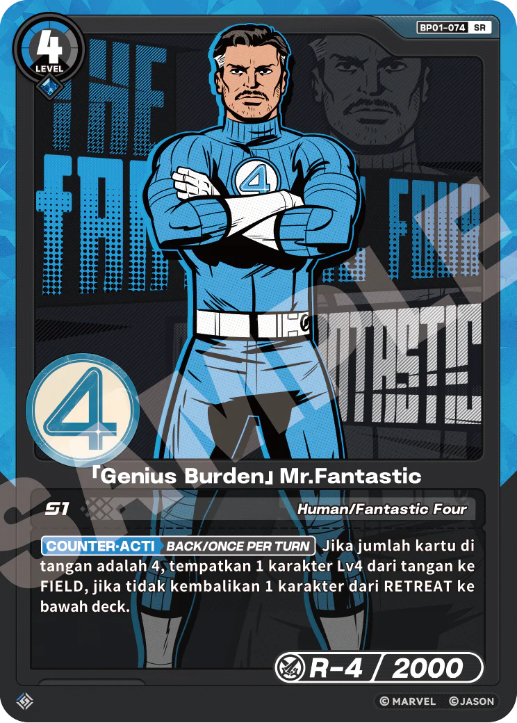 「Genius Burden」Mr.Fantastic