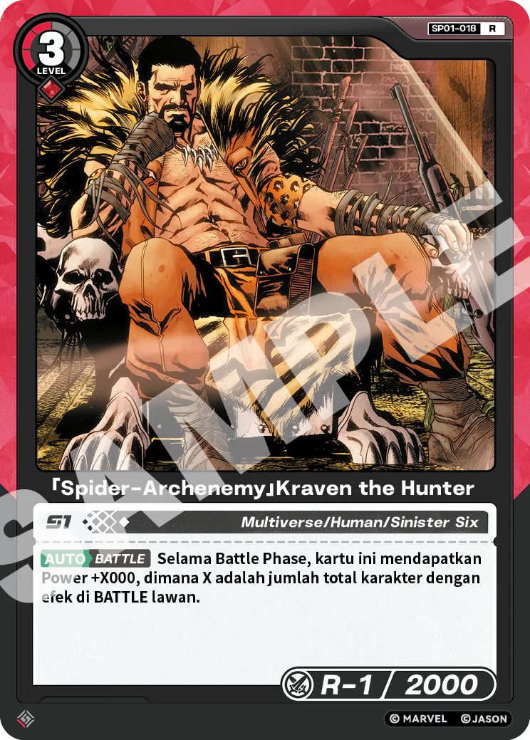 「Spider-Archenemy」Kraven the Hunter