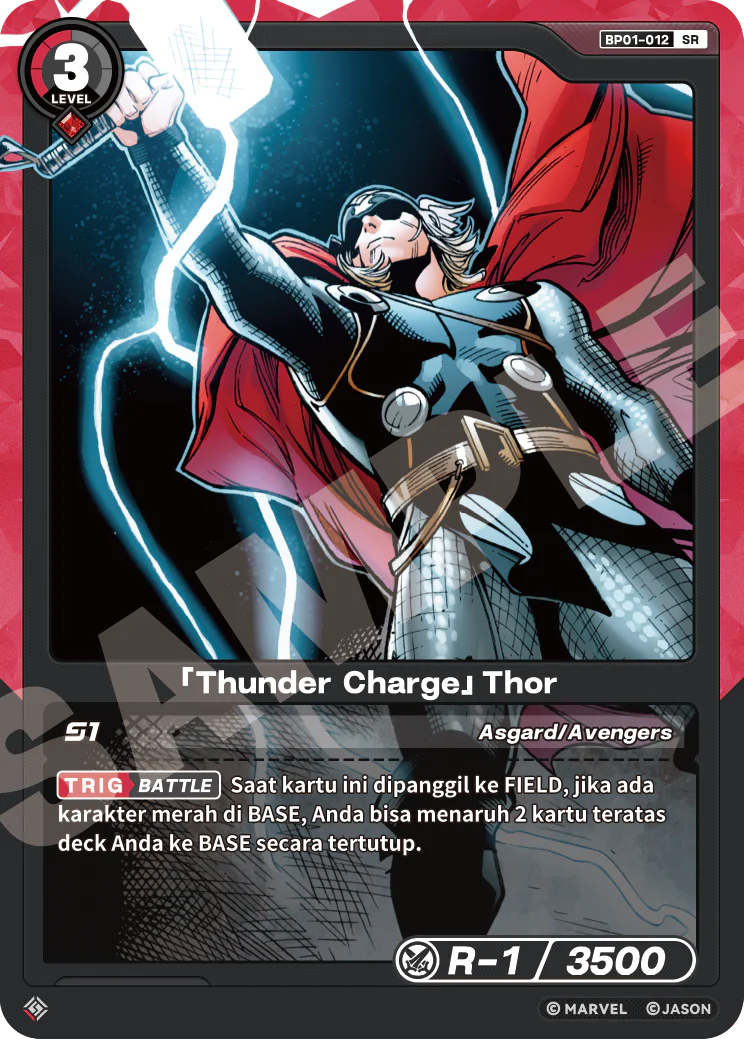 「Thunder Charge」Thor