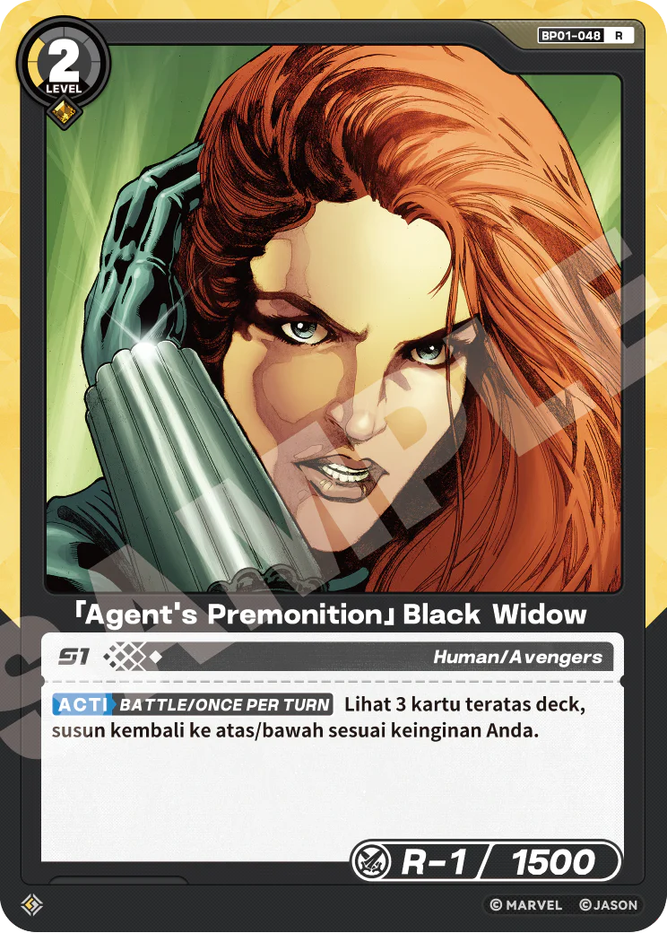「Agent's Premonition」R_Black Widow