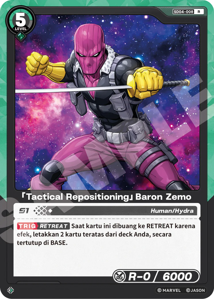 「Tactical Repositioning」Baron Zemo