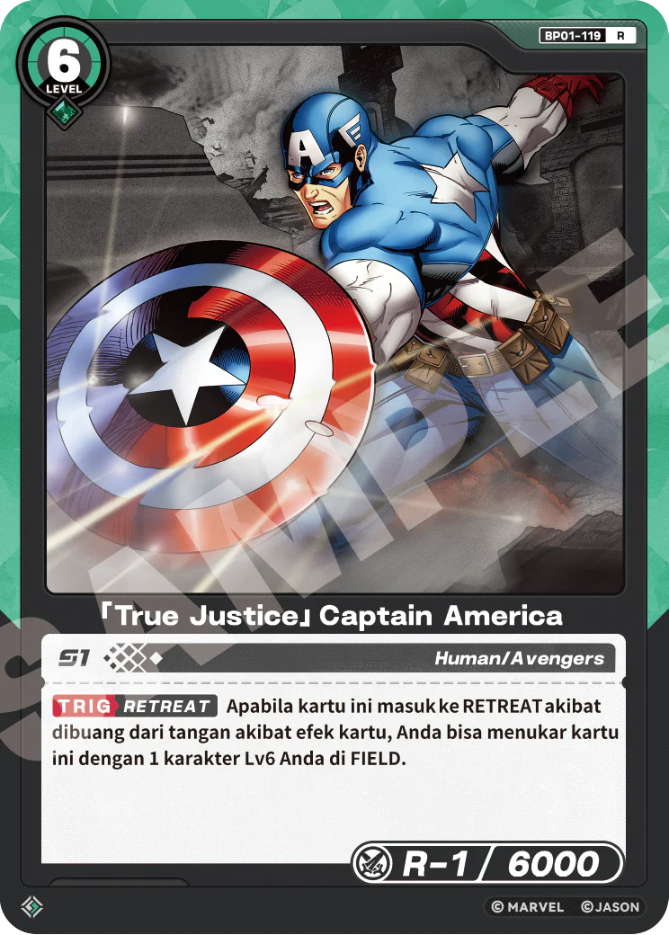 「True Justice」Captain America