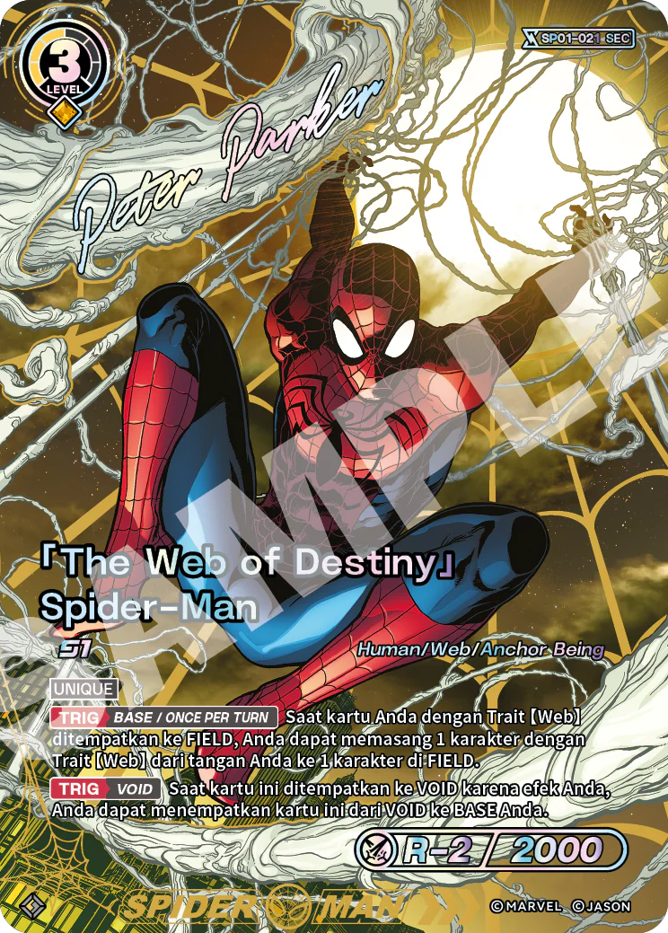「The Web of Destiny」Spider-Man