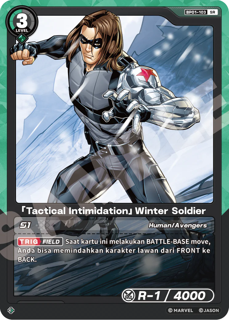 「Tactical Intimidation」Winter Soldier