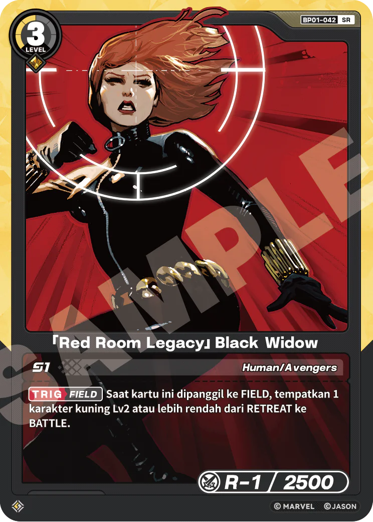「Merah Room Legacy」Black Widow
